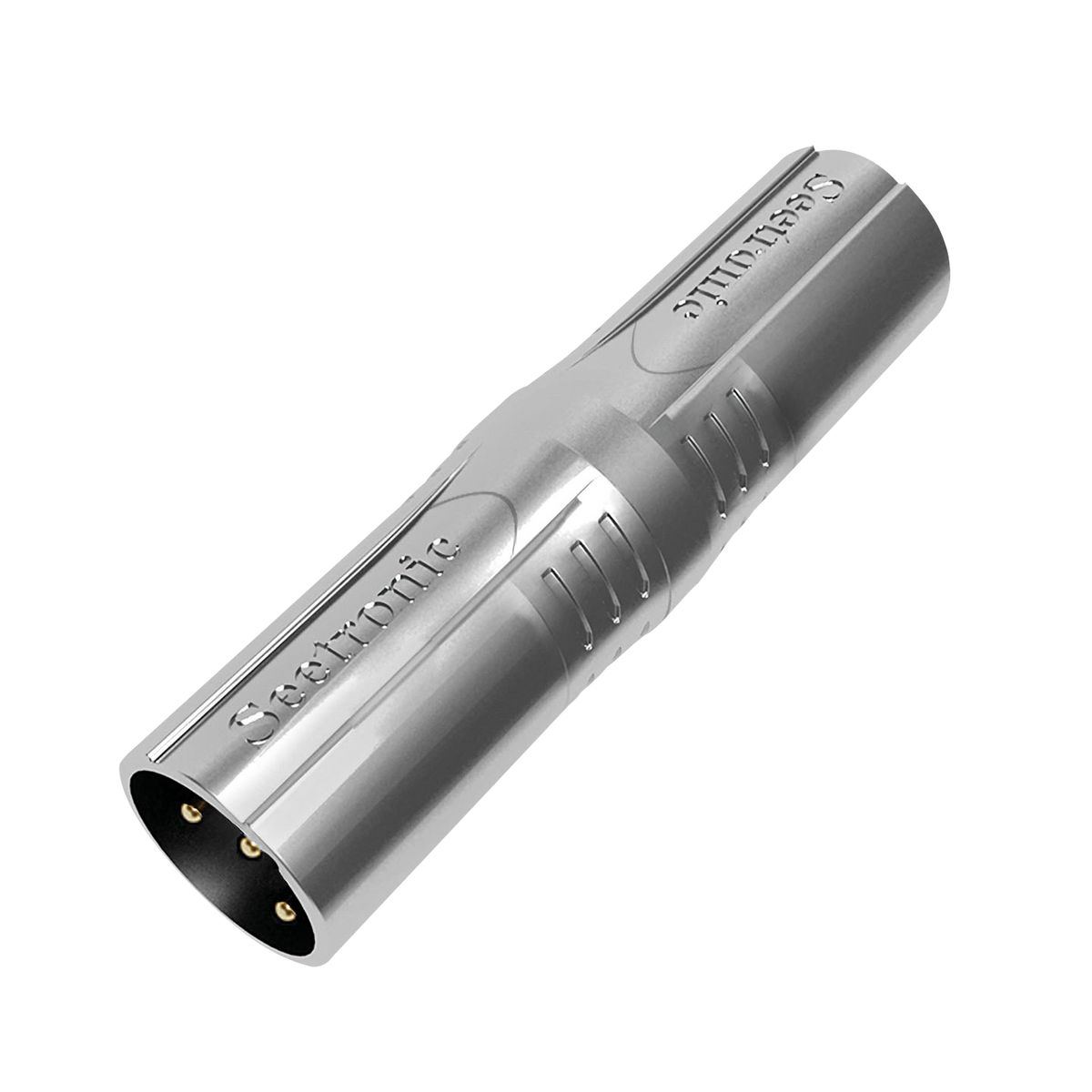 Adapter XLR 3-polig hane till XLR 5-polig hane, guldkontakter