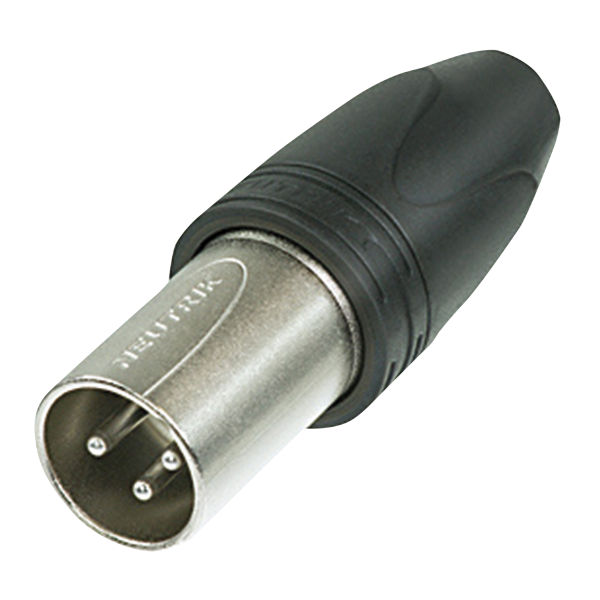 XLR-kabelkontakt hane 3-polig, heavy duty, 25 st