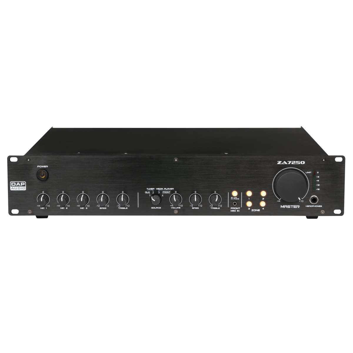 ZA-7250 zonförstärkare 100 V, 250 W