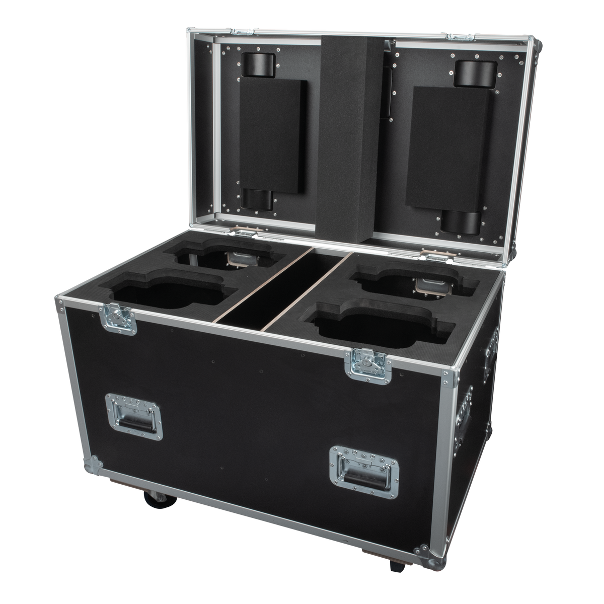 Flightcase för 4 × Furion B402 Beam