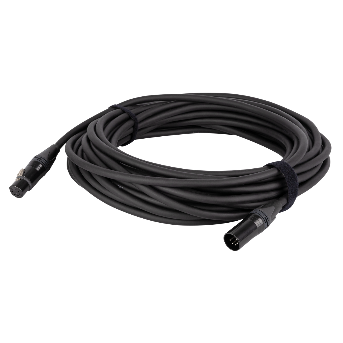 DMX/AES-EBU-kabel XLR 5-polig hane till XLR 5-polig hona, Neutrik NC5-BAG, 15 m