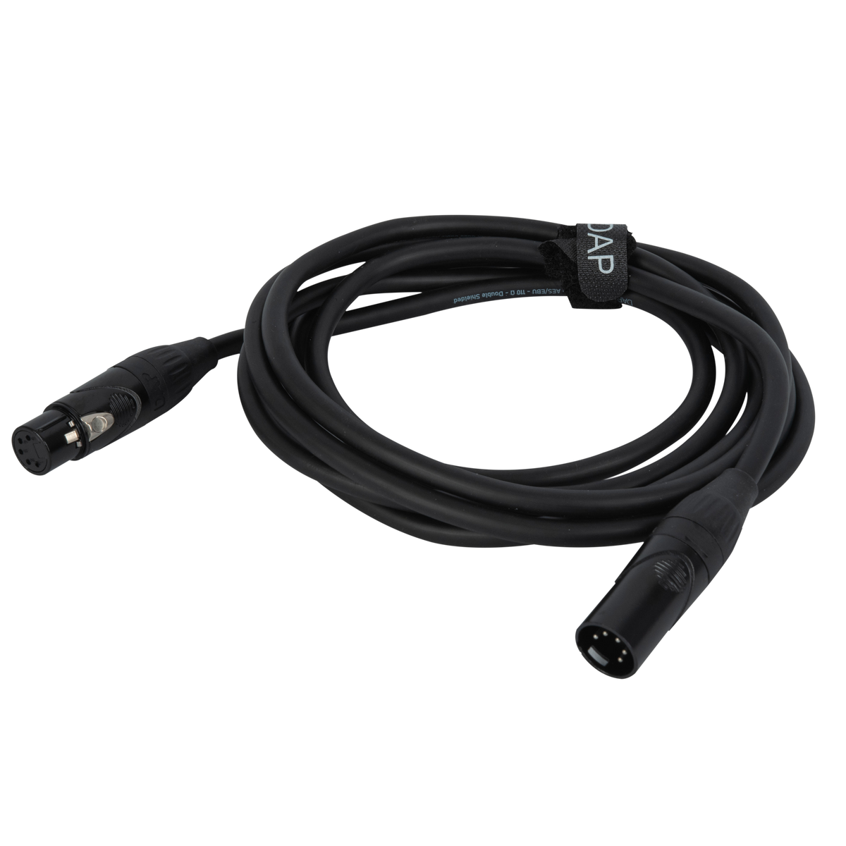 DMX/AES-EBU-kabel XLR 5-polig hane till XLR 5-polig hona, X-typ, 1,5 m