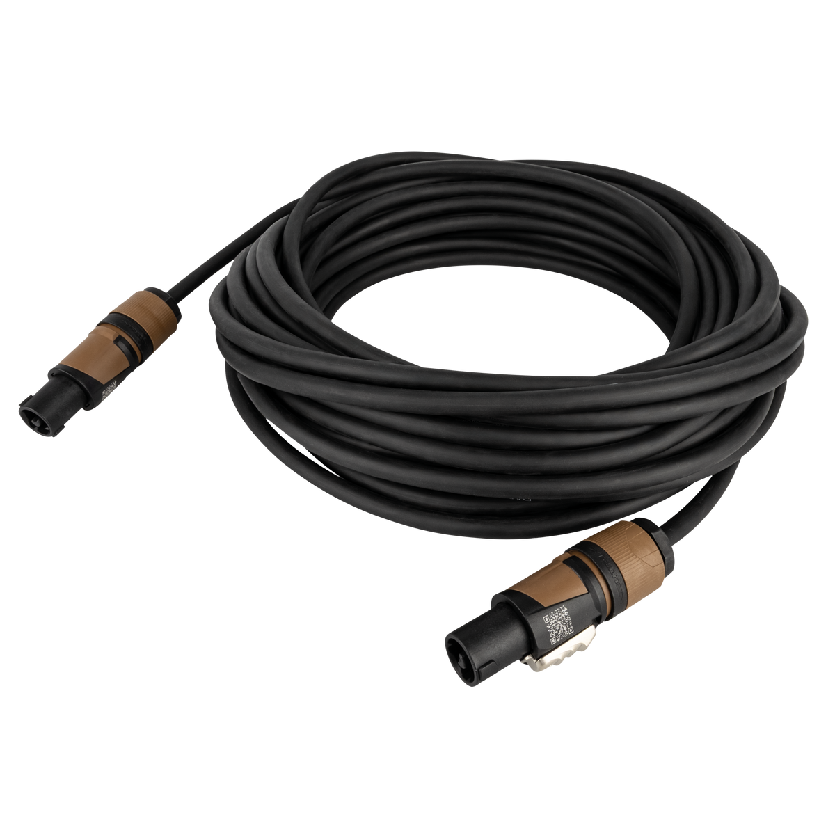 Högtalarkabel speakON NL2 till speakON NL2, 2 × 2,5 mm², Neutrik, 15 m
