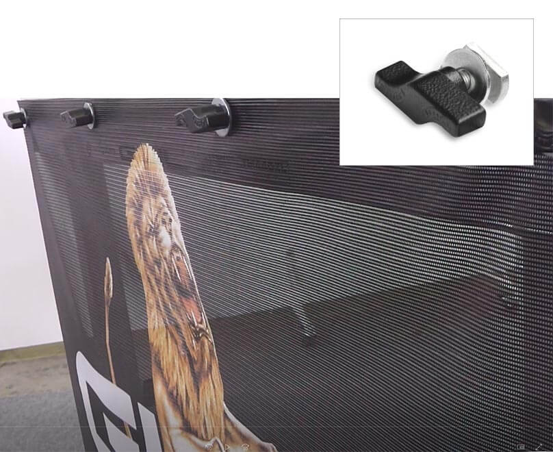 Fästen FLD för kjolar och LED-moduler
