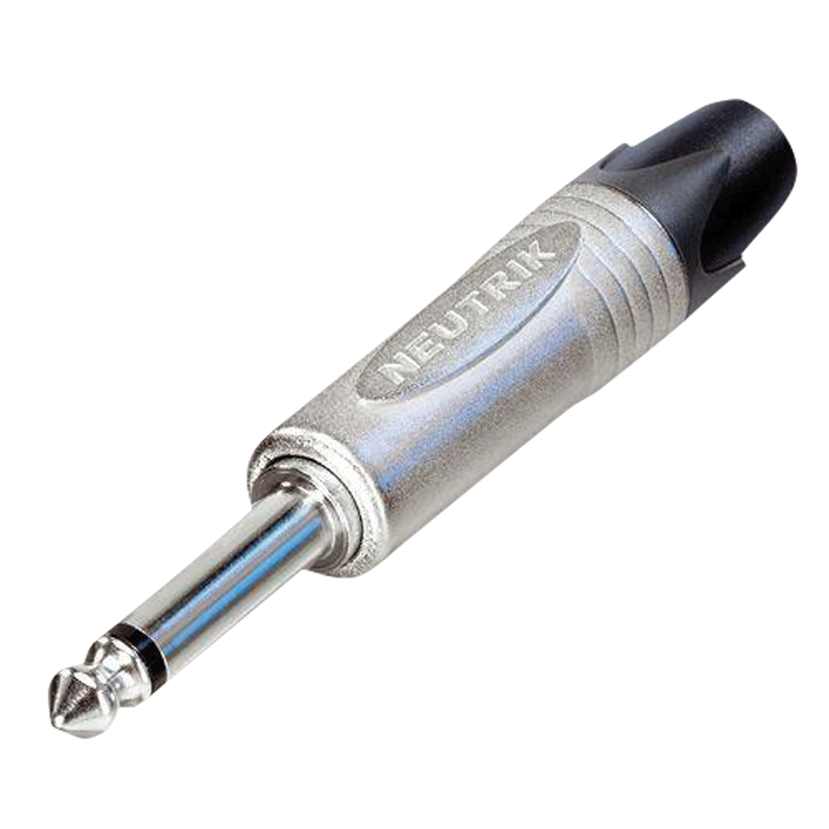 Teleplugg 6,3 mm mono, kabelkontakt