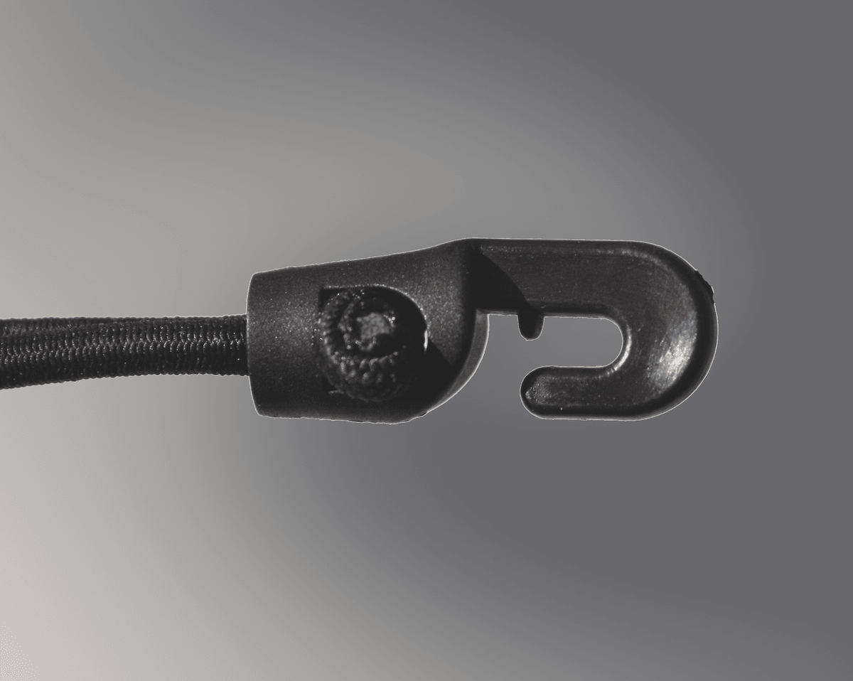 Spanfix bungeesnöre 25 cm – Svart
