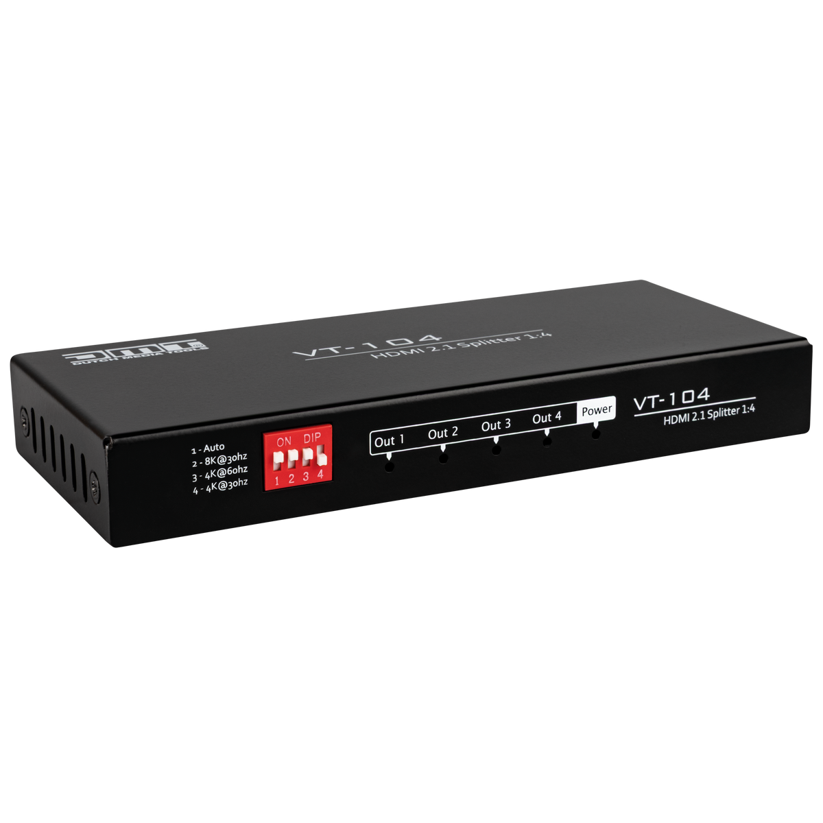 VT104 HDMI 2.1-splitter 1:4