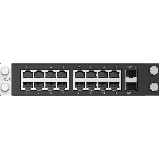 NovaStar H-serien sändarkort 16 × RJ45 / 2 × fiber