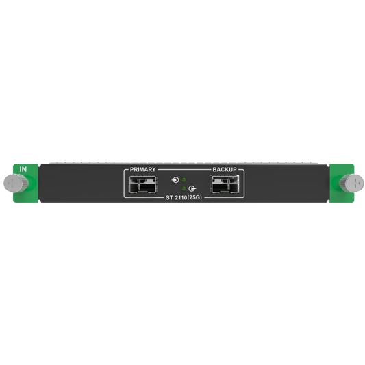 MX-serien ingångskort ST 2110 (25G) för MX2000/MX6000