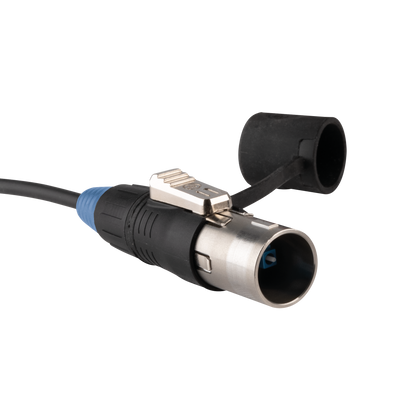 Fiberoptisk kabel singlemode med SO2M-kontakter, IP65, 100 m på trumma