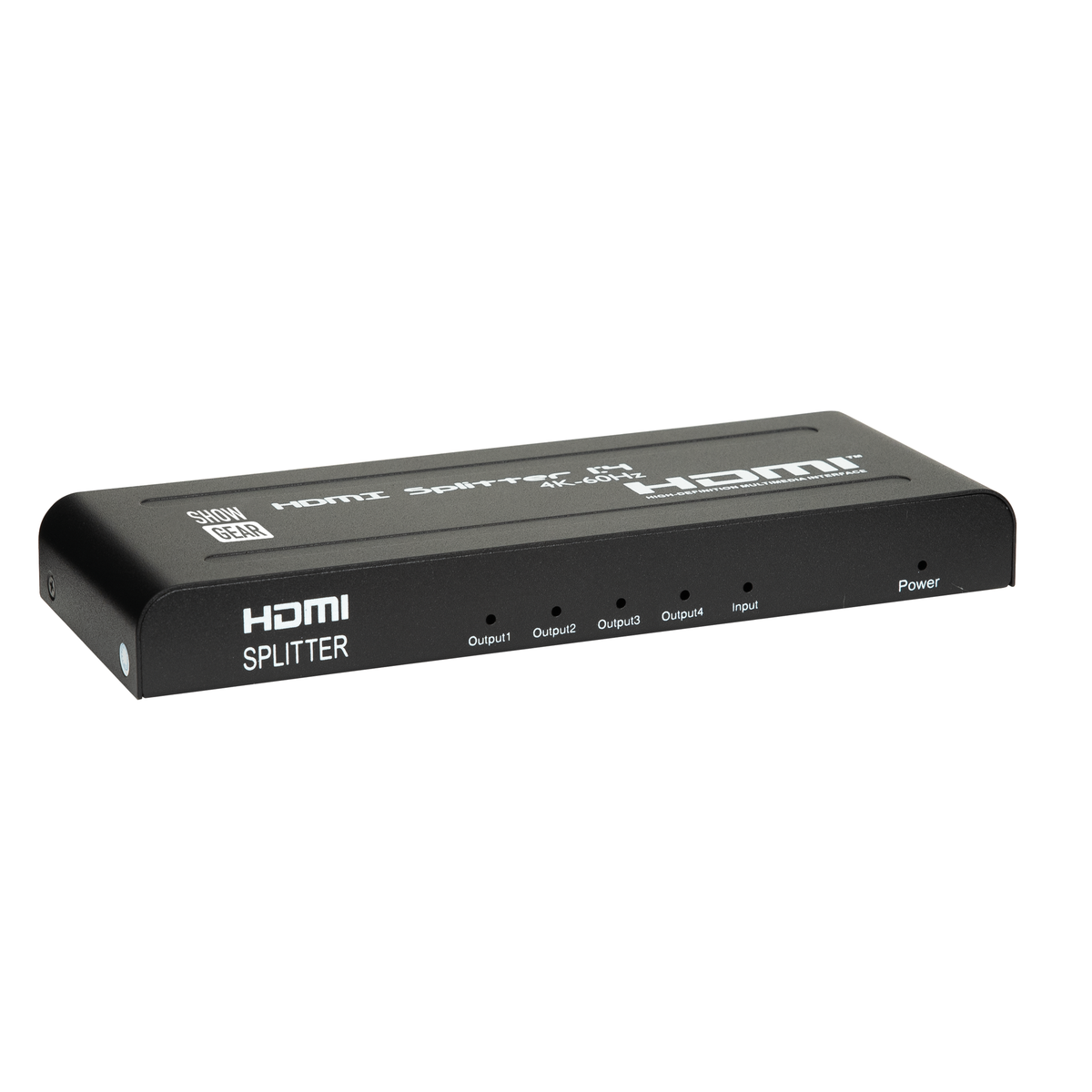 HDMI 2.0-splitter 1 in, 4 ut, 4K 60 Hz