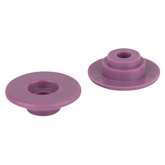CURTFIX® färgade ringar för draperiklämma, 50-pack