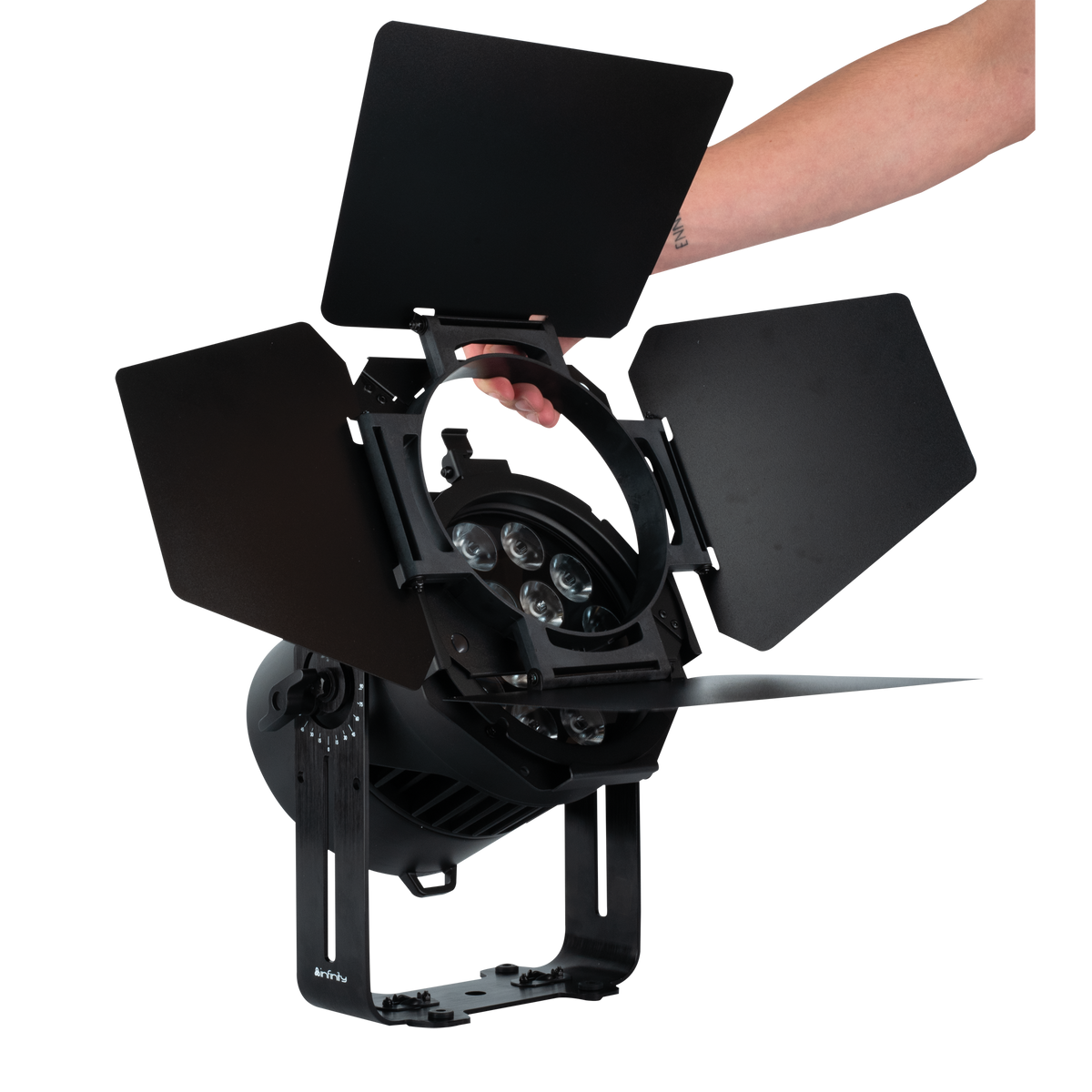 Barndoor för 300 W Fresnel