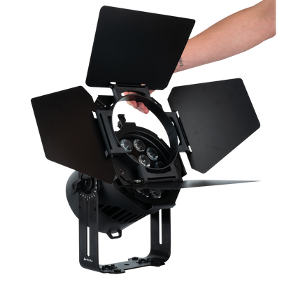 Barndoor för 300 W Fresnel