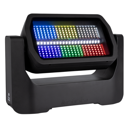 Raccoon S250/4 Junior, LED-strobe/wash med motoriserad tilt