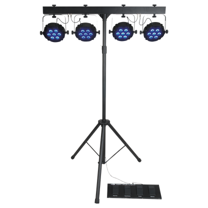 Compact Power Light Set MKII, ljusset med 4 RGB LED-spotlights