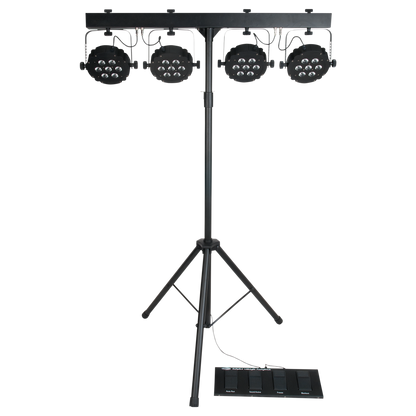 Compact Power Light Set MKII, ljusset med 4 RGB LED-spotlights