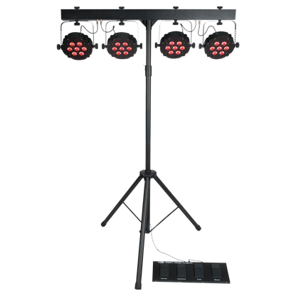 Compact Power Light Set MKII, ljusset med 4 RGB LED-spotlights
