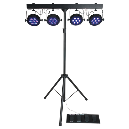 Compact Power Light Set MKII, ljusset med 4 RGB LED-spotlights