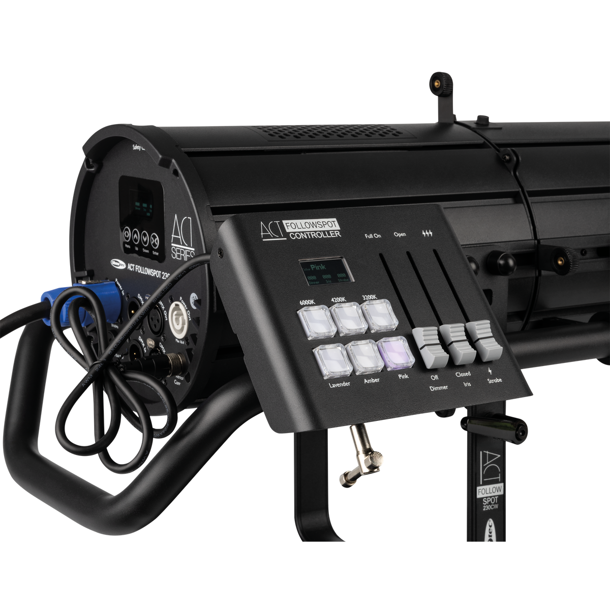 ACT Follow Spot 230 CW, LED-följespot 230 W kallvit