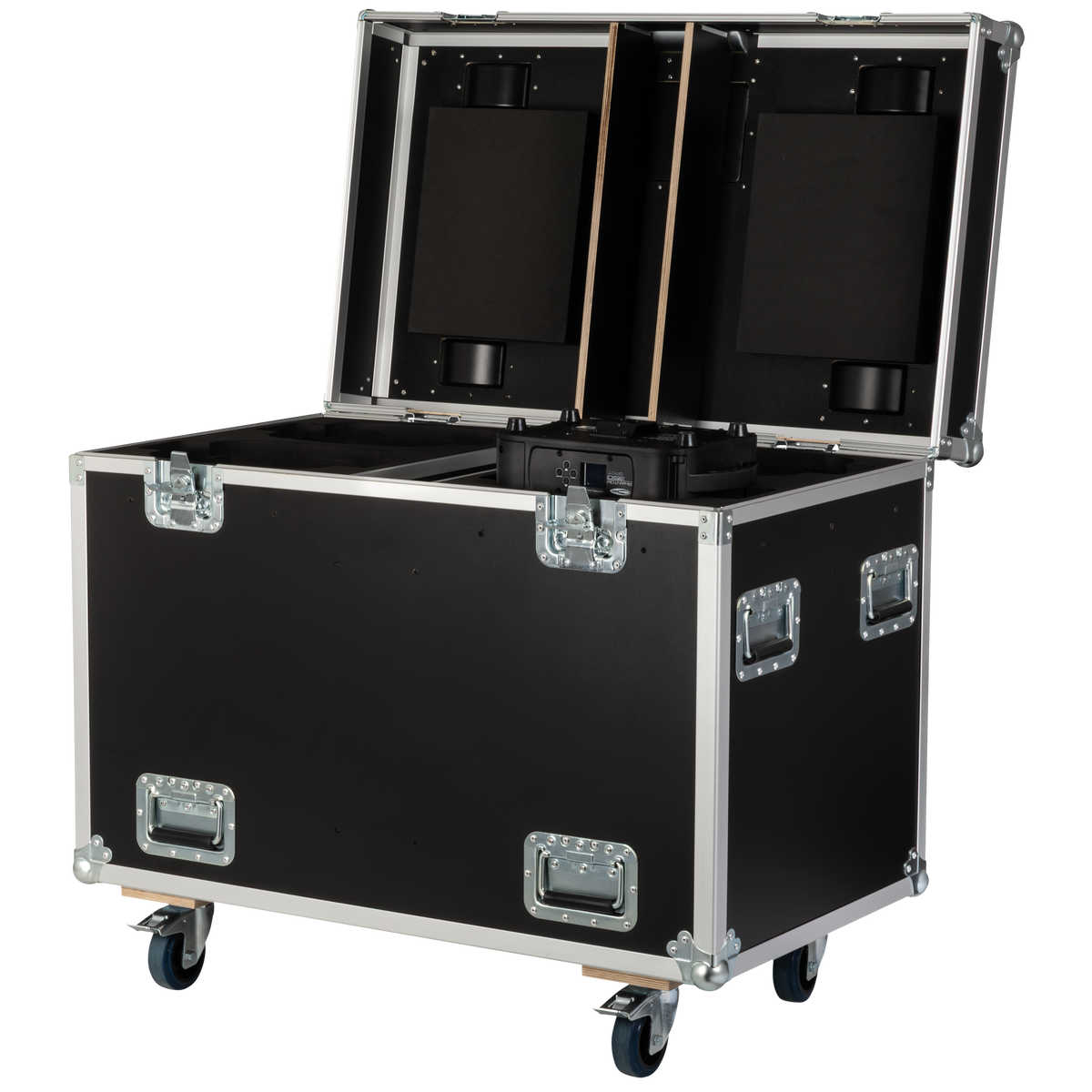Flightcase för 4 × Phantom 350 Spot