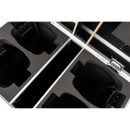Flightcase för 4 × Phantom 350 Spot