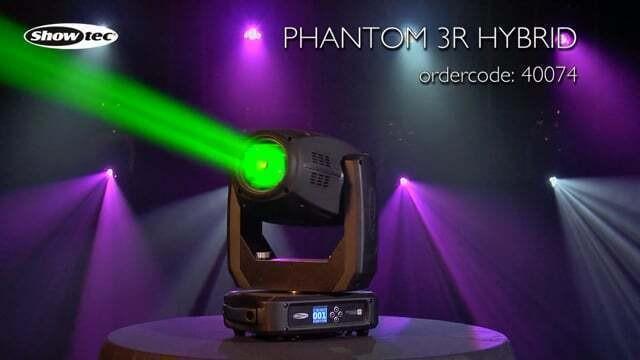 Phantom 3R Hybrid, moving head inkl. Osram-lampa