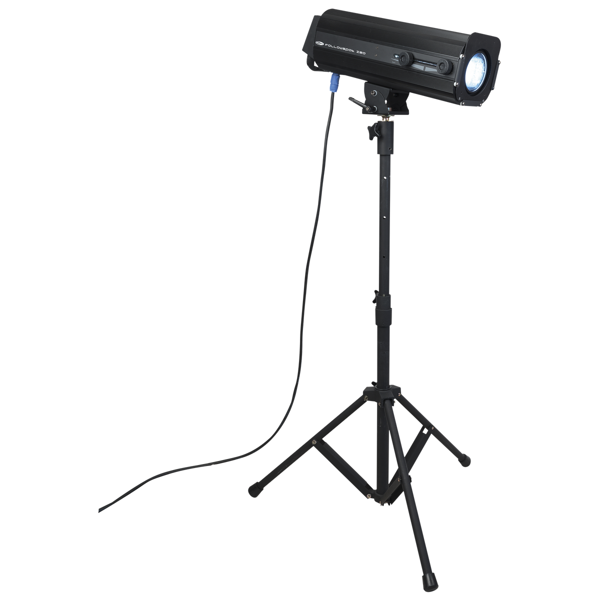 Followspot LED 120 W, följespot med stativ