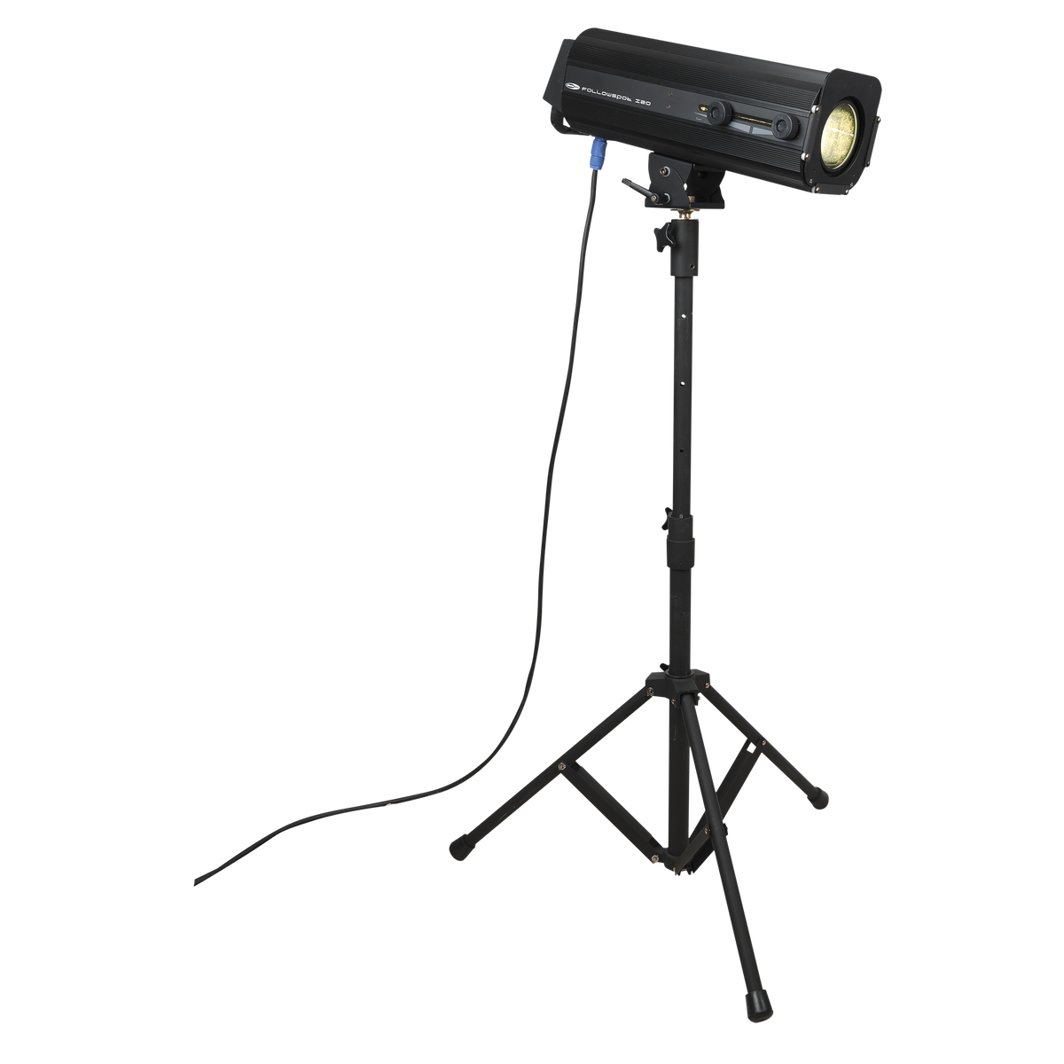 Followspot LED 120 W, följespot med stativ