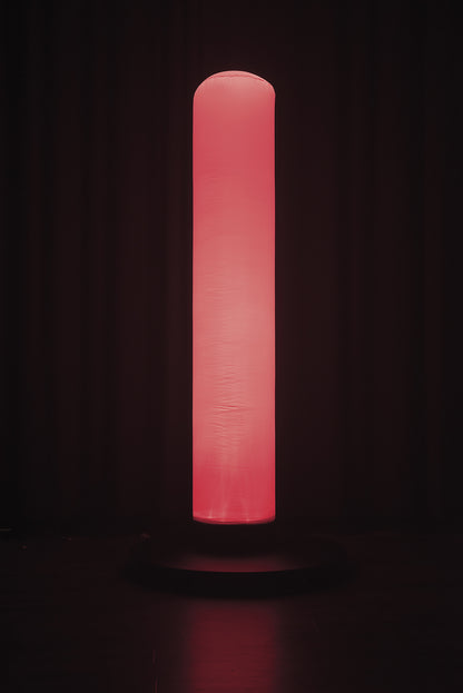 Aircone Q6, uppblåsbar LED-kon RGBWA-UV