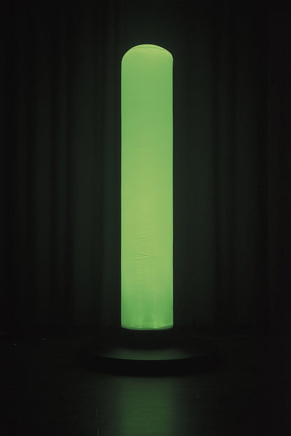 Aircone Q6, uppblåsbar LED-kon RGBWA-UV
