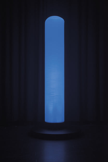 Aircone Q6, uppblåsbar LED-kon RGBWA-UV