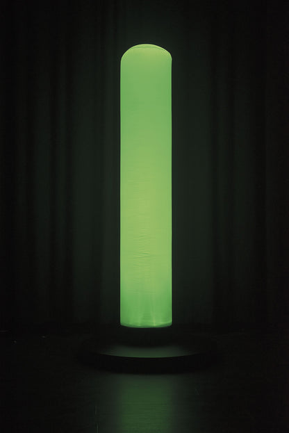 Aircone Q6, uppblåsbar LED-kon RGBWA-UV