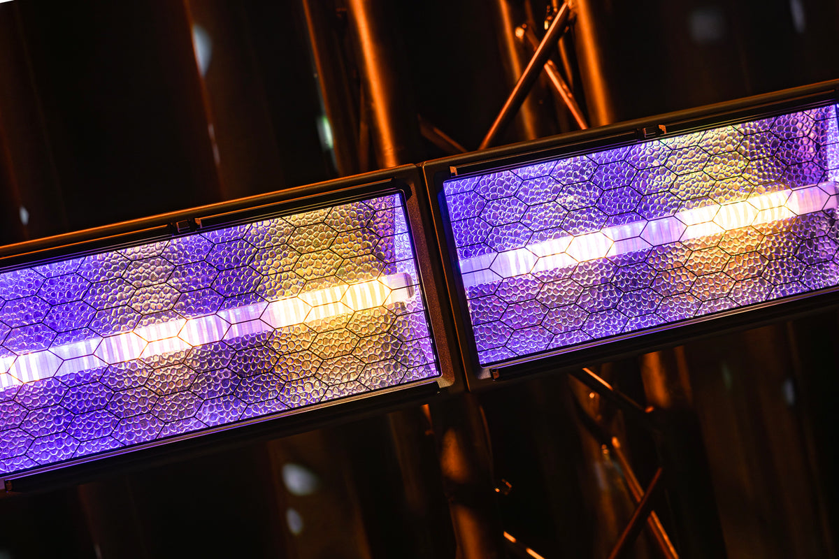Titan Vintage FX LED-strobe med retroreflektor, IP65