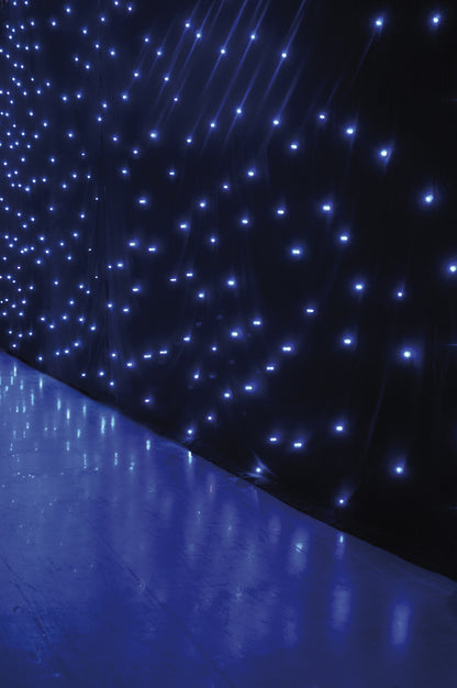 Star Dream 6 × 3 m, stjärnhimmel med 144 vita LED och styrenhet