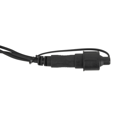 LED Rubber Icicle FX Light WW, svart, istappsslinga med strobe