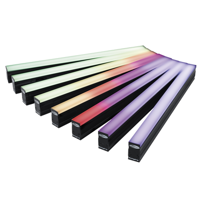 LED Octostrip Set MKII, 8 RGB LED-lister med styrenhet