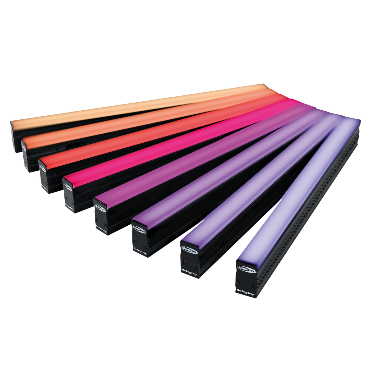 LED Octostrip Set MKII, 8 RGB LED-lister med styrenhet
