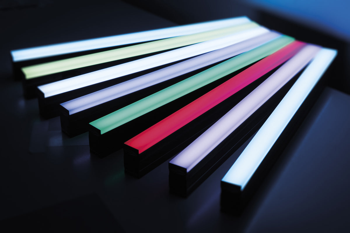 LED Octostrip Set MKII, 8 RGB LED-lister med styrenhet