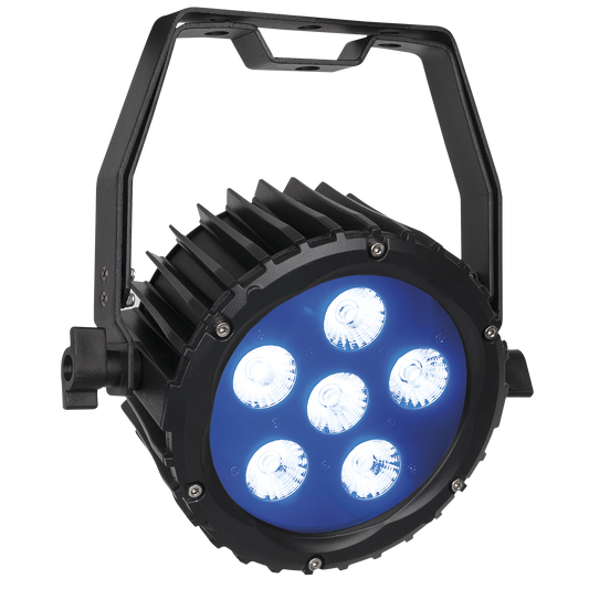 Power Spot 6 Q5, LED-spot 6 × 10 W RGBWA
