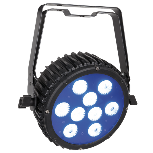 Power Spot 9 Q5, LED-spot 9 × 10 W RGBWA
