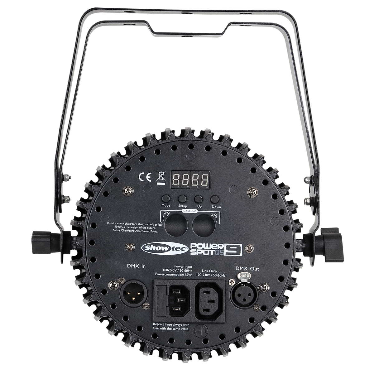 Power Spot 9 Q5, LED-spot 9 × 10 W RGBWA