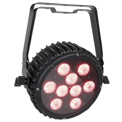 Power Spot 9 Q5, LED-spot 9 × 10 W RGBWA