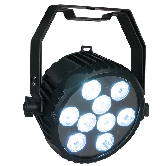 Power Spot 9 Q6 Tour, LED-spot 9 × 12 W RGBWA-UV