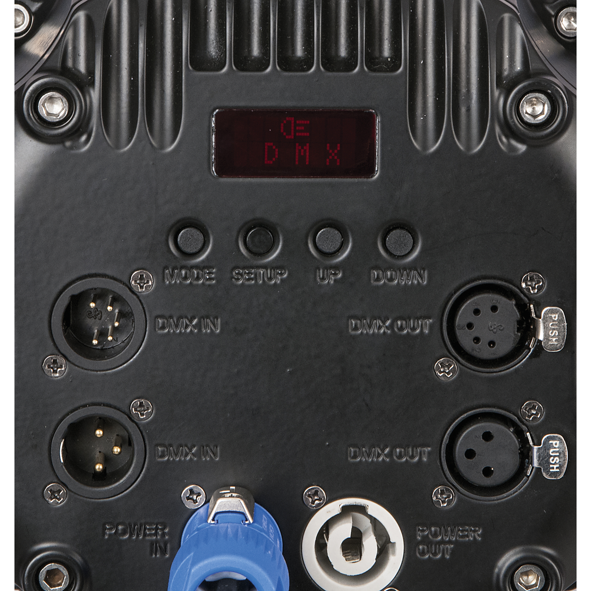 Power Spot 9 Q6 Tour, LED-spot 9 × 12 W RGBWA-UV