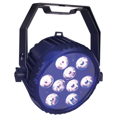 Power Spot 9 Q6 Tour, LED-spot 9 × 12 W RGBWA-UV