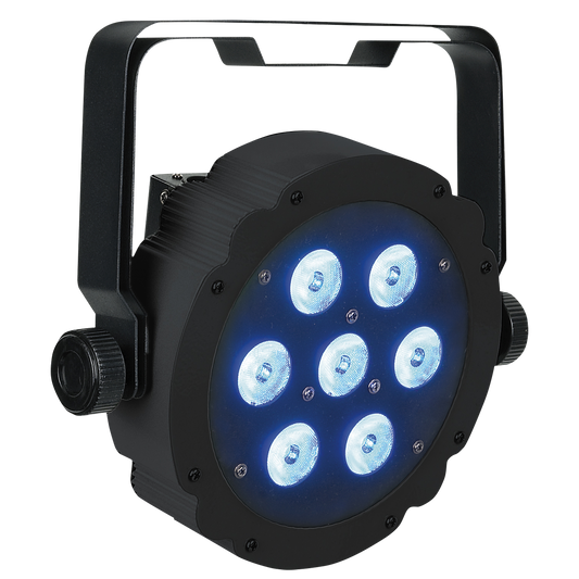 Compact Par 7 Q4, LED-par 7 × 4 W RGBW, svart
