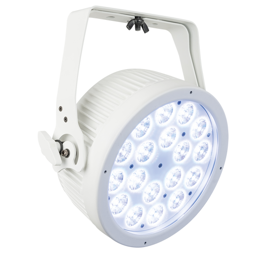 Compact Par 18 Q4, LED-par 18 × 7 W RGBW, vit