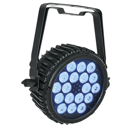 Compact Par 18 MKII, LED-par 18 × 3 W RGB, svart