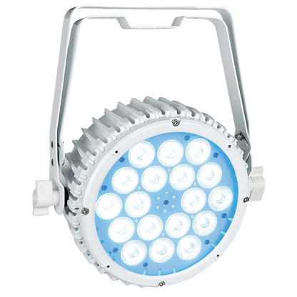 Compact Par 18 MKII, LED-par 18 × 3 W RGB, vit
